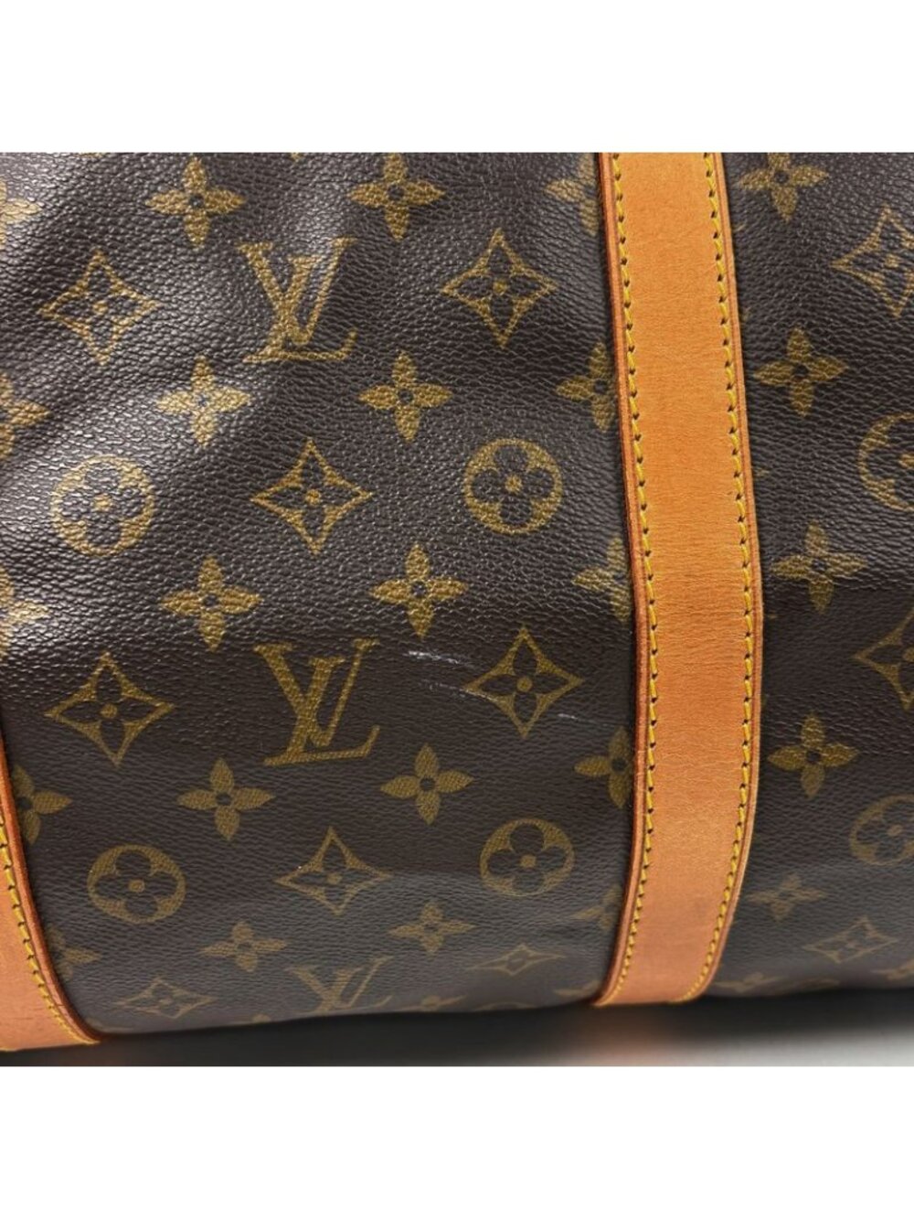 Louis Vuitton Keepall Bandouliere 60 Travel Business Trip Boston Bag Monogram - Picture 4 of 8